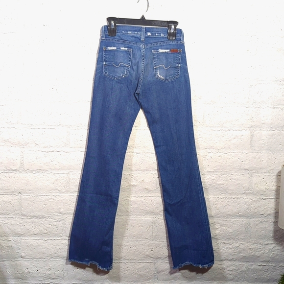 7 For All Mankind Y2K Low Rise Long - Picture 4 of 10